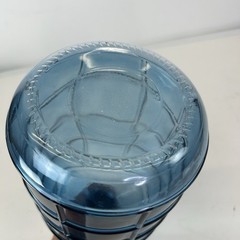 Blue Coastal Cottage Glass Jar Beach Decor Nautical Farmhouse Lake Cabin Wedding