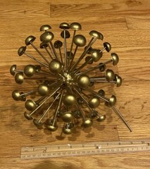 VINTAGE UNIQUE ATOMIC SPACE STARBURST MOLECULE SPUTNIK SCULPTURE UNKNOWN ARTIST