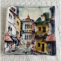Made In Italy Vintage 2-Piece Home/Wall Decor/Art SKU 2687