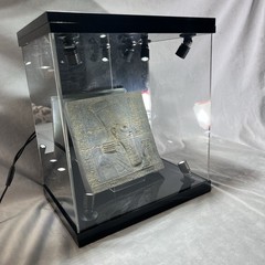 Near Eastern Inspired Ancient Anunnaki Tablet Recreation w/ Museum Display Case