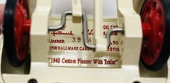 Vtg Hallmark Kiddie Car Classics 1940 Roadster w/Trailer Limited Edition