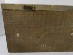 Wood Decorative Fishing Shelf Trout Rustic Lake Cabin Cottage Fathers Day 1980s