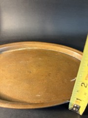 3 Copper Pieces Vase Tray & Star Shaped Decoration