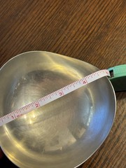 Stainless Steel Tri-Corner 5” Trinket Bowl Made In Denmark