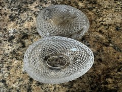 Vintage Avon Classic Fostoria Lead Crystal Egg Trinket Dish Mother’s Day 1977