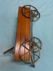 LOWER PRICE! HOMCO wood & metal Whimsical Wagon, hang on wall or set on table