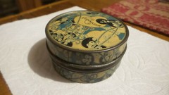 Antique CALIFORNIA PERFUME VERNAFLEUR Adherent Powder Art Deco