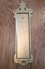 Vtg 1971 Gold Syroco Floral Fruit Wall Plaque 20” Tall 7222 Made In USA PVUC MCM