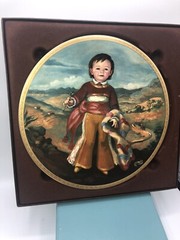Vintage Pickard China Collectible Plate Children of Mexico Sanchez MIGUEL