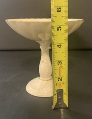 Lenox Sunflower Compote Candy DishCharleston Collection PorcelainVintage 1980s