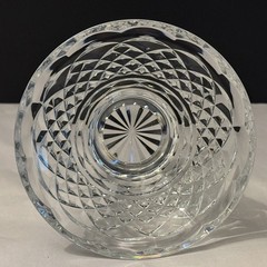 Waterford Crystal Glass Arklow Pattern Decorative Footed Trinket Candy Bowl