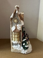 Vtg Avon Holiday Melody Clock Christmas Lights Up! Original Packaging No Box