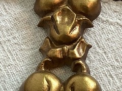 Vintage 1970’s Skeleton Key Wall Decor Sexton Metal Gold-Tone Hanging 27.25”