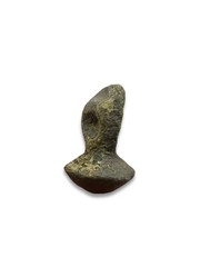 Ancient Bronze Viking Amulet Pendant Button Antique Kievan Rus Artifact 0.41g