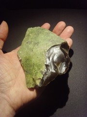 Lower Paleolithic – Large Acheulean oblique scraper. c.450,000 BP.