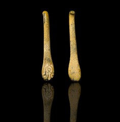 Certified Antiquity Crusader Levant Bronze Medical Instrument Probe 1200AD
