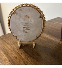 Olletsac Cromos de Limoges Mini Plaque, Courting Couple