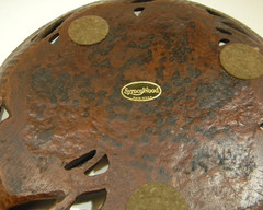 Vintage Syroco Wood Bowl Wall Hanging Leaf Holly Made in USA