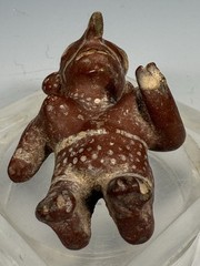 Pre-Columbian West Mexico Jalisco Terracotta Female Figure ca. 300 BCE-300 CE