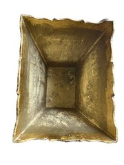 Vintage 1940s Italian Florentine Gold Gilt Neoclassical Wastebasket & Tissue Box