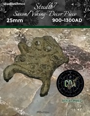 Studio47 Saxon/Viking Metal Totem/Votive Decor Piece Britain 900-1300AD