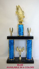 BASS TROPHY LARGE MOUTH BASS STANDING BASS FISHING TROPHY 2 POSTER TROPHY
