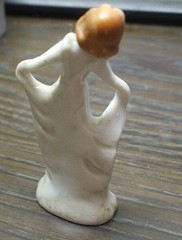 UNKNOWN FIGURINE – DANCING LADY? – Marked Japan