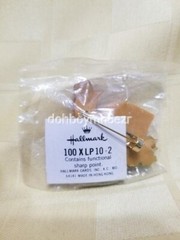 Hallmark Partridge Holly Christmas pin in original packaging