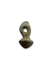 Ancient Bronze Viking Amulet Pendant Button Antique Kievan Rus Artifact 0.41g