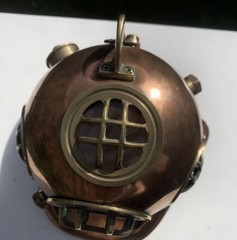 Rolex Watch Advertising Display Shop Window Copper Deep Sea Divers Helmet