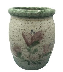 Original 😊 Parsley Pottery Magnolia￼ Utensil Holder / Planter / Vase