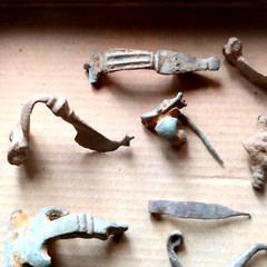 Lot of 10 Roman Bronze Fibulae Metal detecting finds