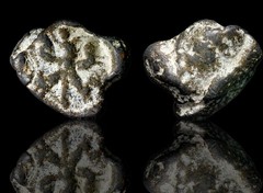 EAGLE Byzantine Lead Bulla Eagle Seal 10th–12th Century AD Ancient Seal