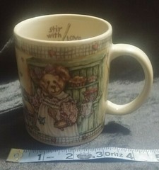 Boyds Bears 2000 Coffee Mug FRIENDSHIP STIR w LOVE Excellent Preowned Condition