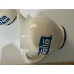 vtg. NESTLE La Lechera Creamer, sugar bowl and mixing bowl set