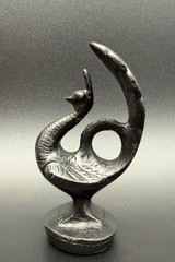 Cast Metal Burmese Style Peacock Trinket Figurine Decoration Weight