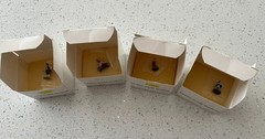 David Winter Miniatures At Rose Cottage Figures PROOF SET of 4
