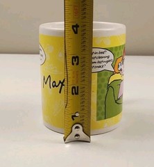 MAXINE Hallmark Coffee Mug “Not Grouchy By Nature ” & “Breakfast In Bed” 10 oz