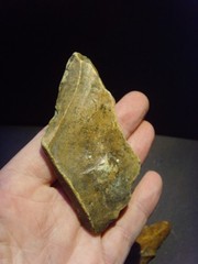 Lower Paleolithic – Two classic Acheulean points. c.450,000 BP.