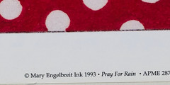 Vintage Mary Engelbreit Poster, If You Pray For Rain, 16″x20″, 1993 Unframed