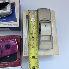 Vtg Hallmark Ornament Lot 5pc Classic American Cars 1969 Pontiac GTO The Judge +