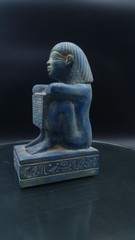 Rare Ancient Egyptian Antiques the Writer Pharaonic Scribe Statue Egypt BC