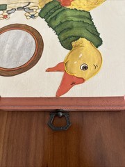 VTG Wood Plaques Children Bath Turtle Duck Wall Decor Kitschy 3D Relief Paint