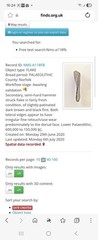 “Rare” lower Paleolithic HHS flake see description