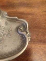Antique Victorian probably late 1890s? Art Nouveau ink well
