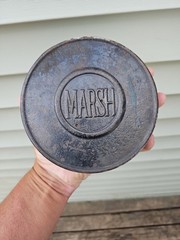 Vintage Brass Gauge Jas P Marsh Company Chicago Johnson Service