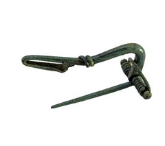 Authentic Roman Bronze Fibula – Ancient Brooch from the Roman Empire