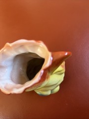 Vintage Ceramic Cream Rooster Pitcher Unbranded Very Nice Color And Condition