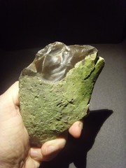 Lower Paleolithic – Large Acheulean oblique scraper. c.450,000 BP.