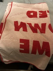 Authentic SS20 Supreme “Known As” Towel RED We “Wanted To Be Known as Supreme”